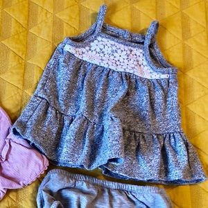 Baby Gap 0-3m Knit & Lace Dress with Bloomers